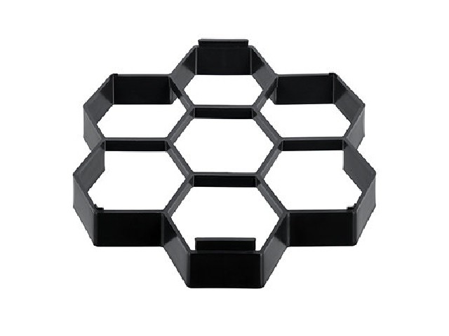 Формы для отливки садовых  дорожек Соты 28,5х27х4 см 24185/5